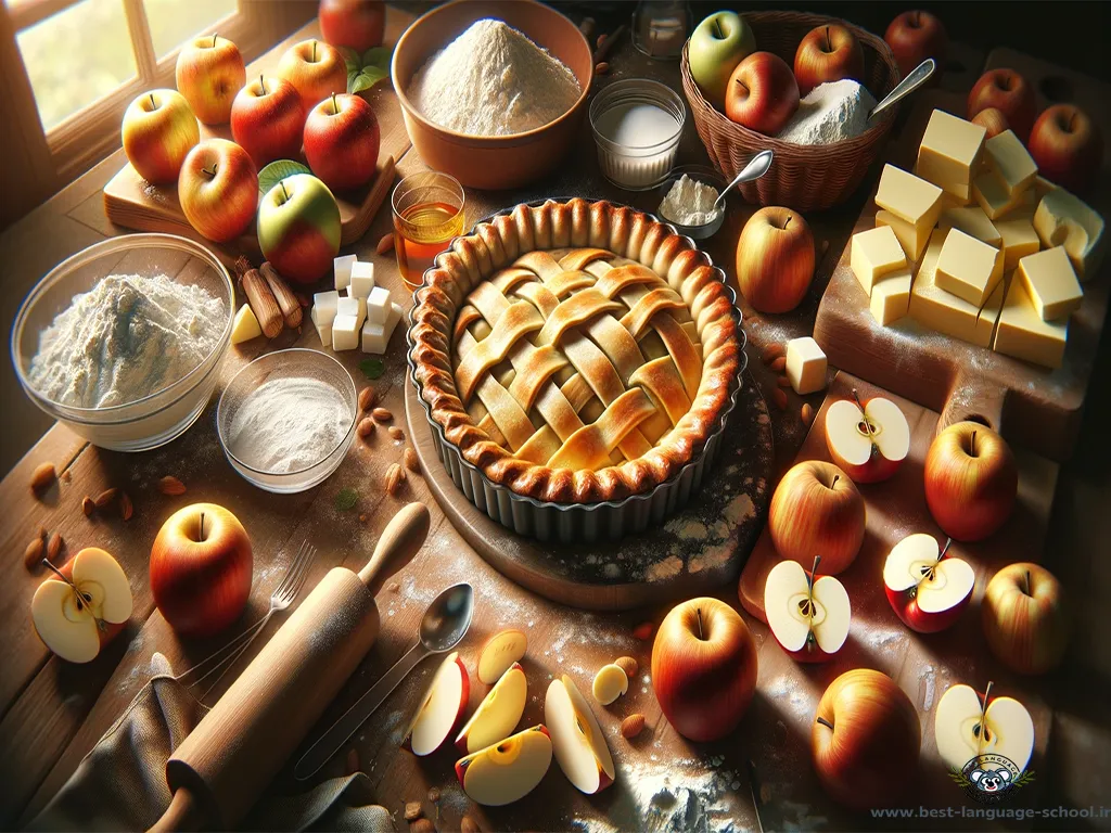 طز تهیه پای سیب ترکیه ای 