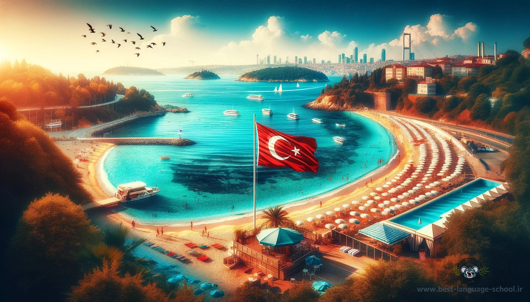 زیباترین سواحل استانبول