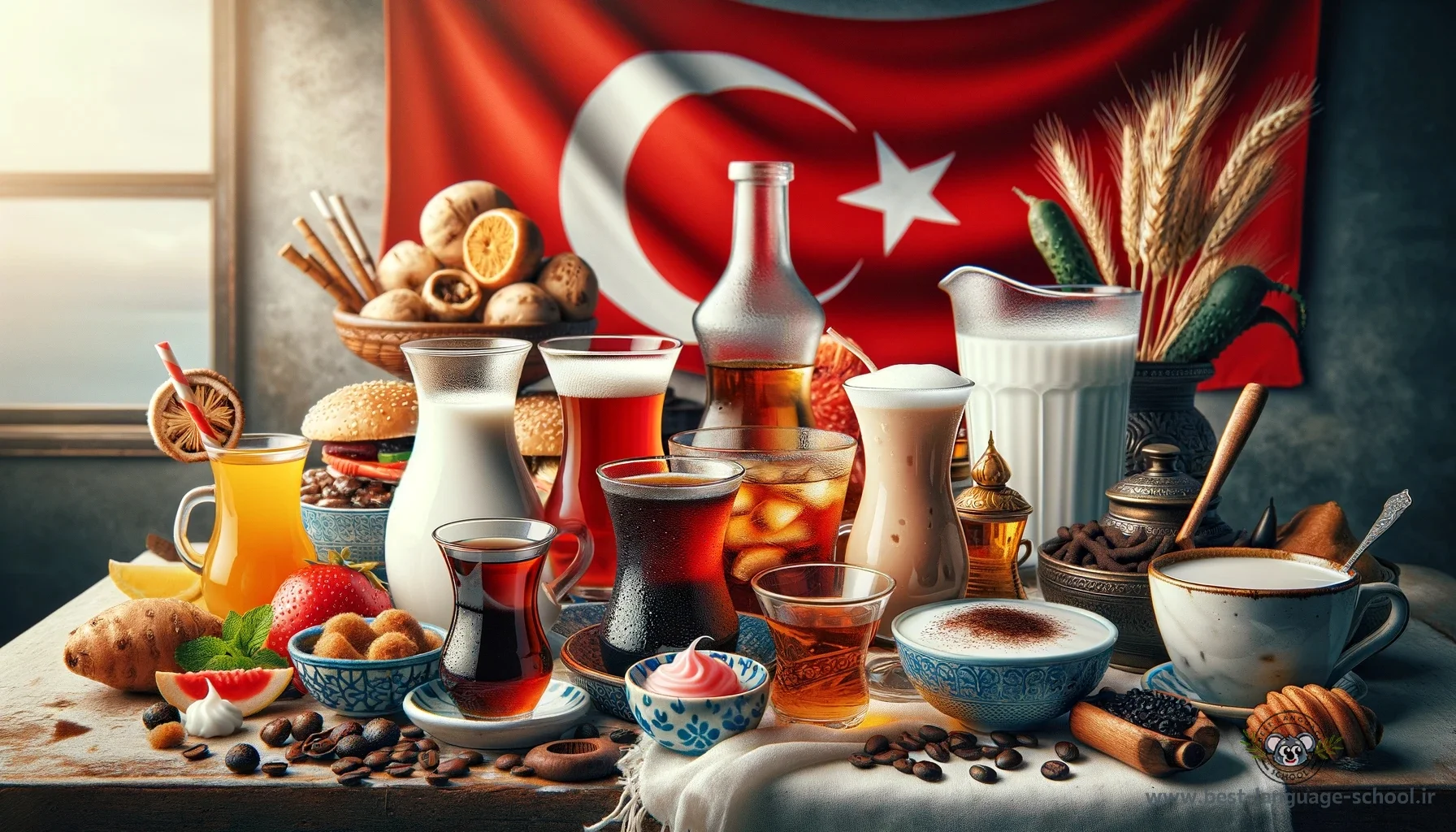نوشیدنی محبوب ترکیه