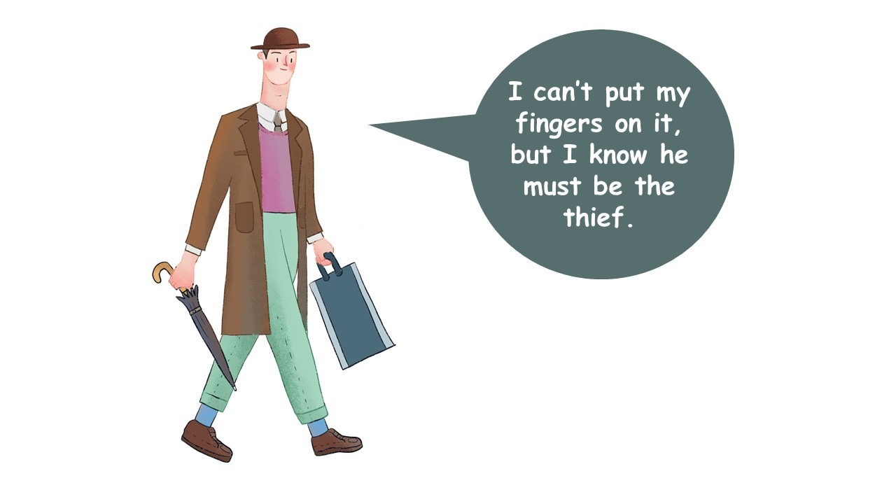 I can't put my fingers on it