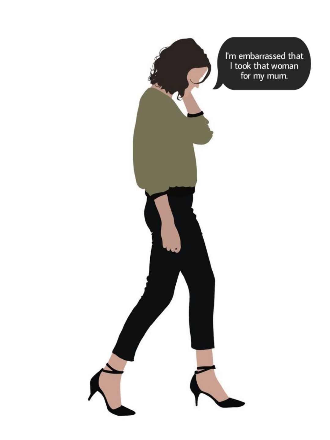 Take someone for someone else