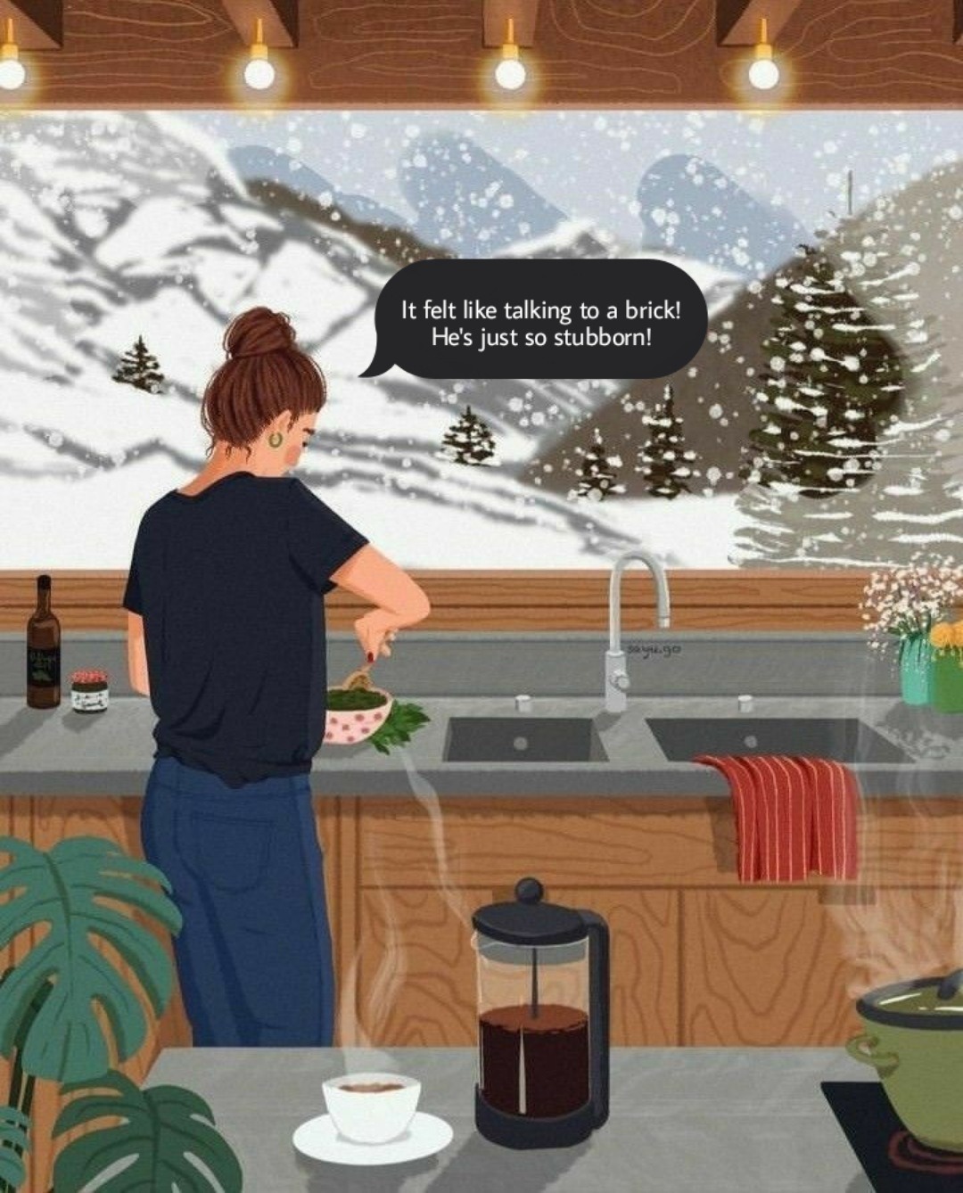 It's like talking to a brick