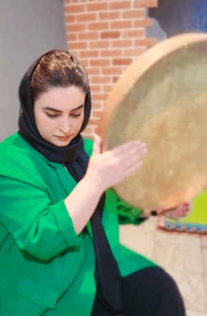 کلاس دف آموزشگاه اشراق 
