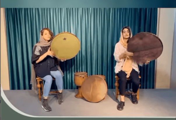 کلاس دف آموزشگاه تبرستان 