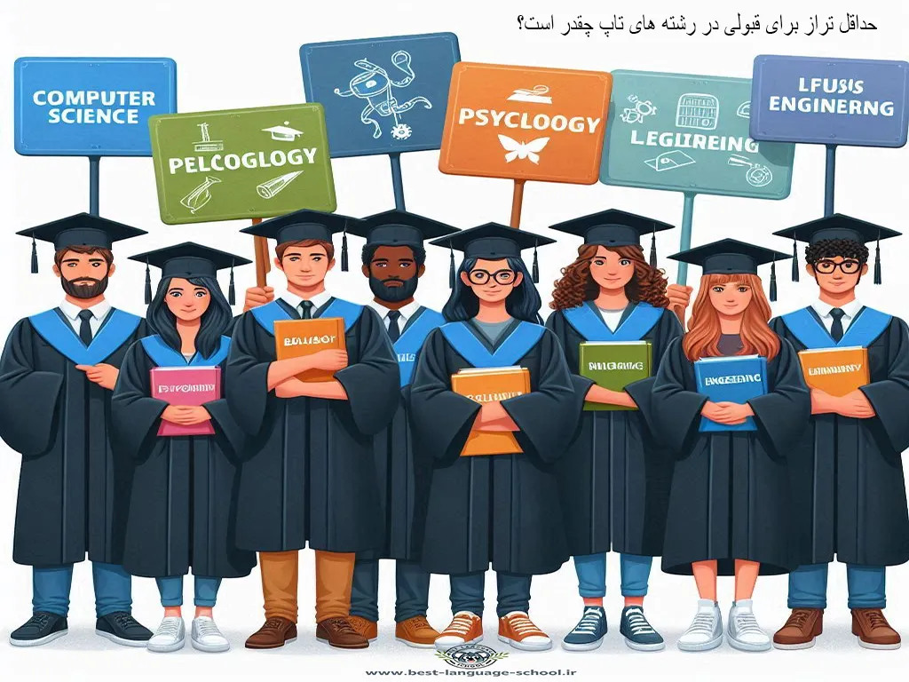 حداقل تراز برای قبولی در رشته تاپ